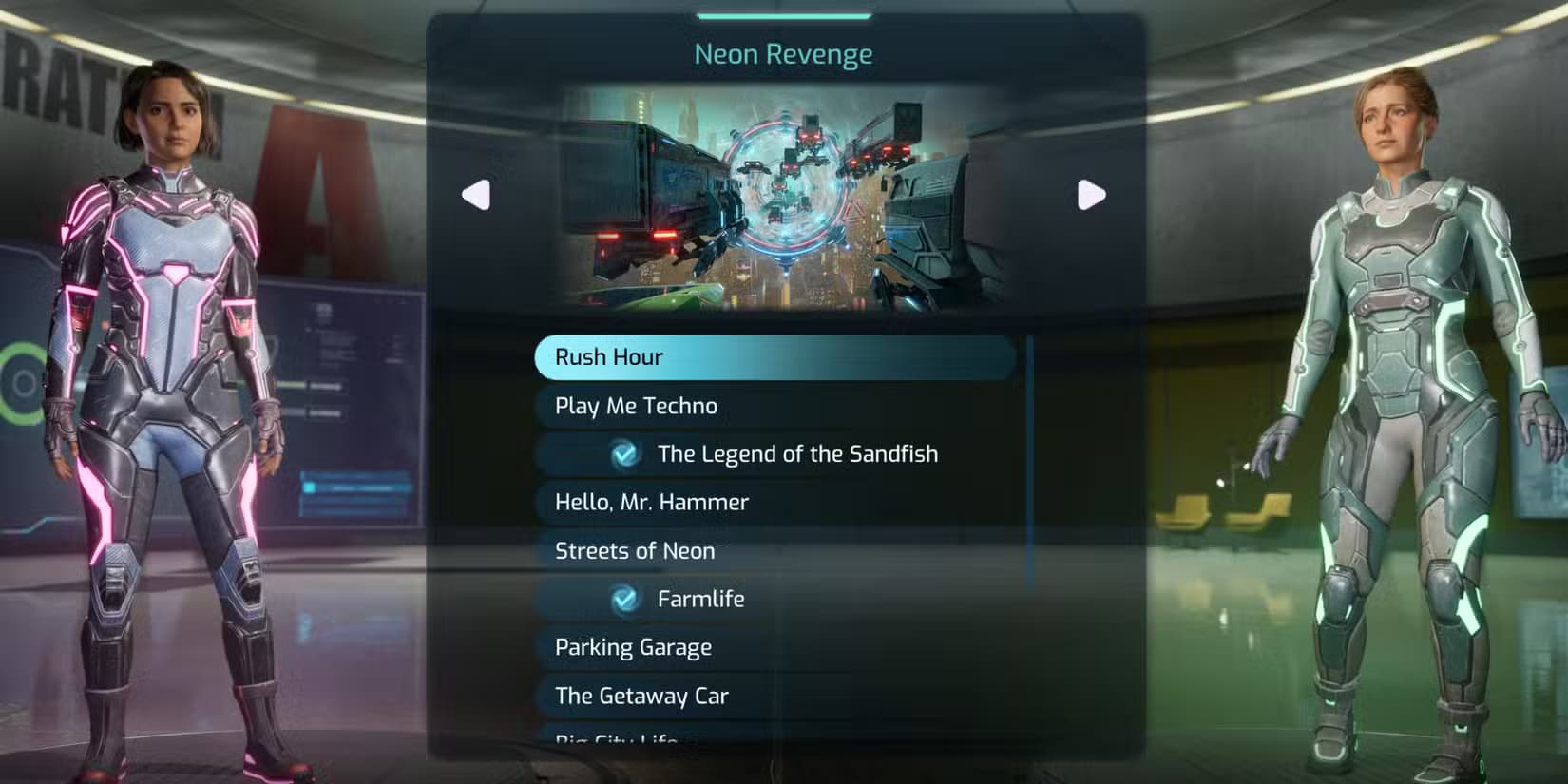 Neon Revenge Scene